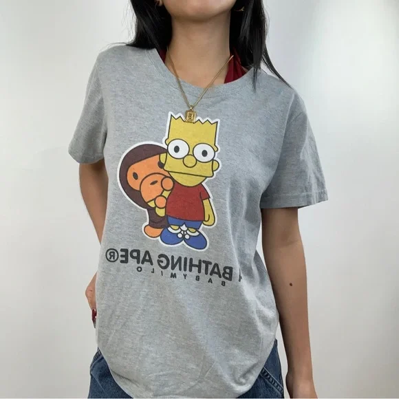 Bape | Shirts | Bape X The Simpsons Tee | Poshmark